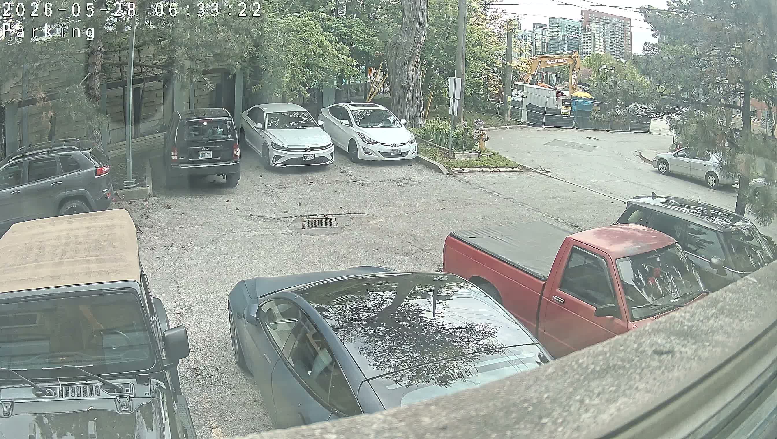 Can we park in the back?